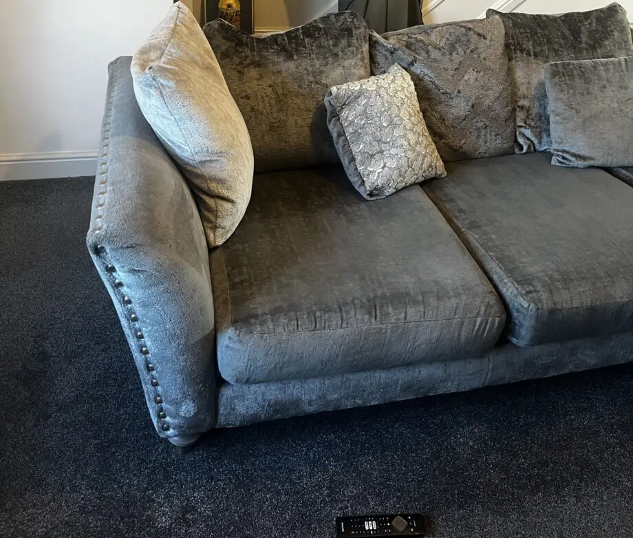 DFS grey corner couch (Lawrie range)