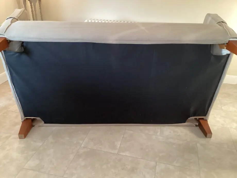 Multiyork ‘Manhattan’ stone colour 3 seater sofa.
