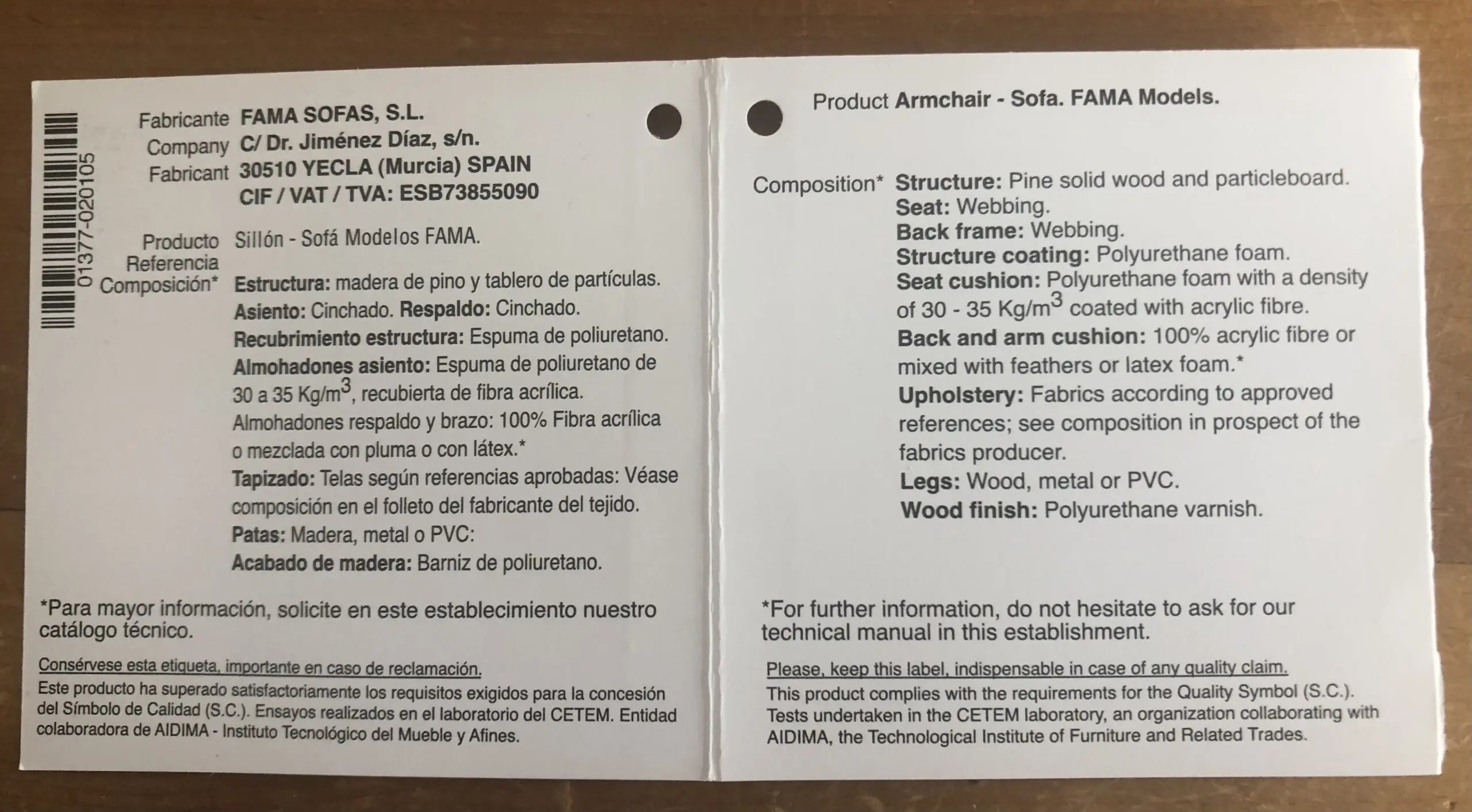 Two white leather three-seater sofas and matching reclining armchair