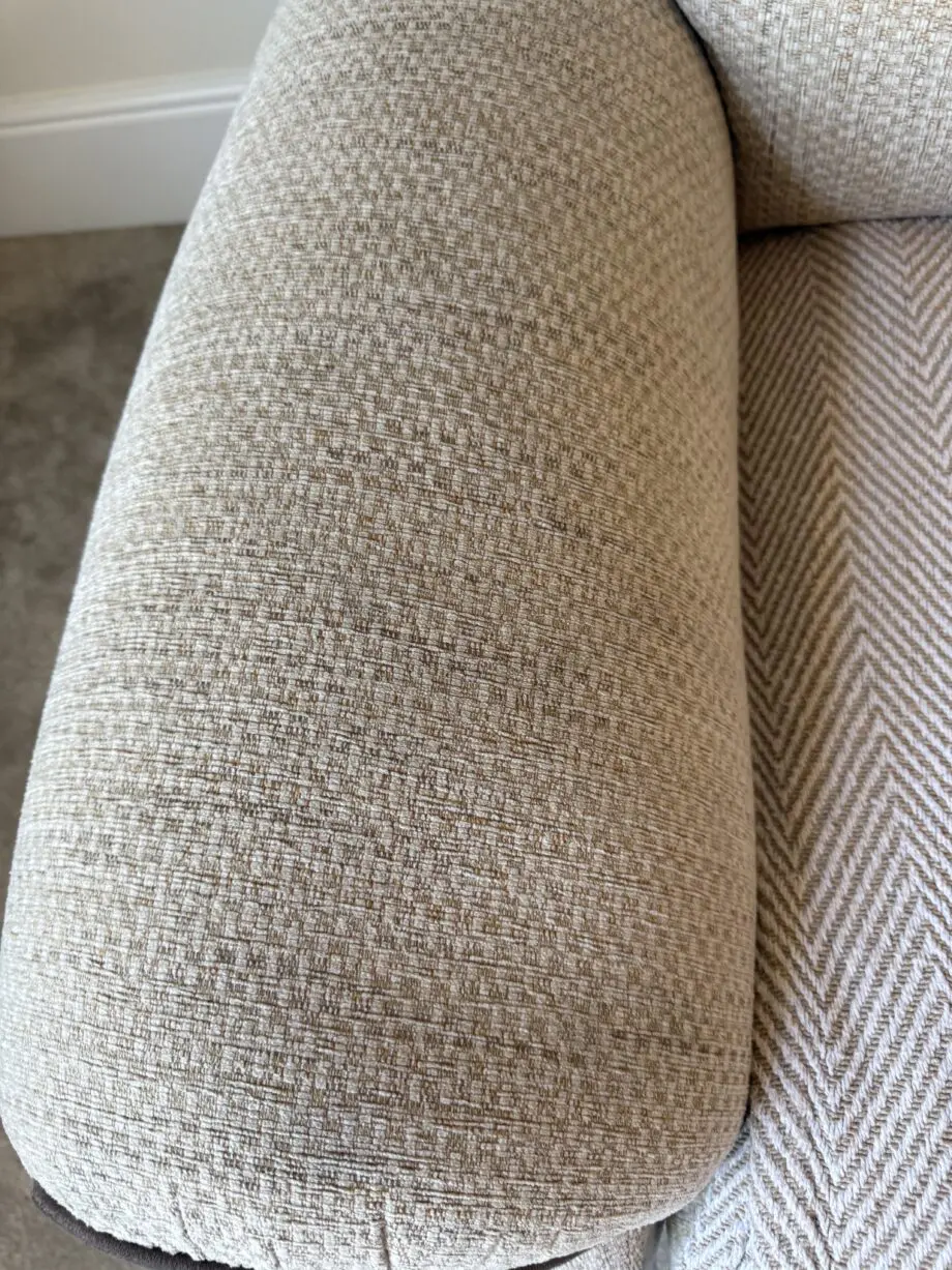 LAY-Z-BOY PITTSBURGH 3 SEATER POWER RECLINER SOFA BEIGE