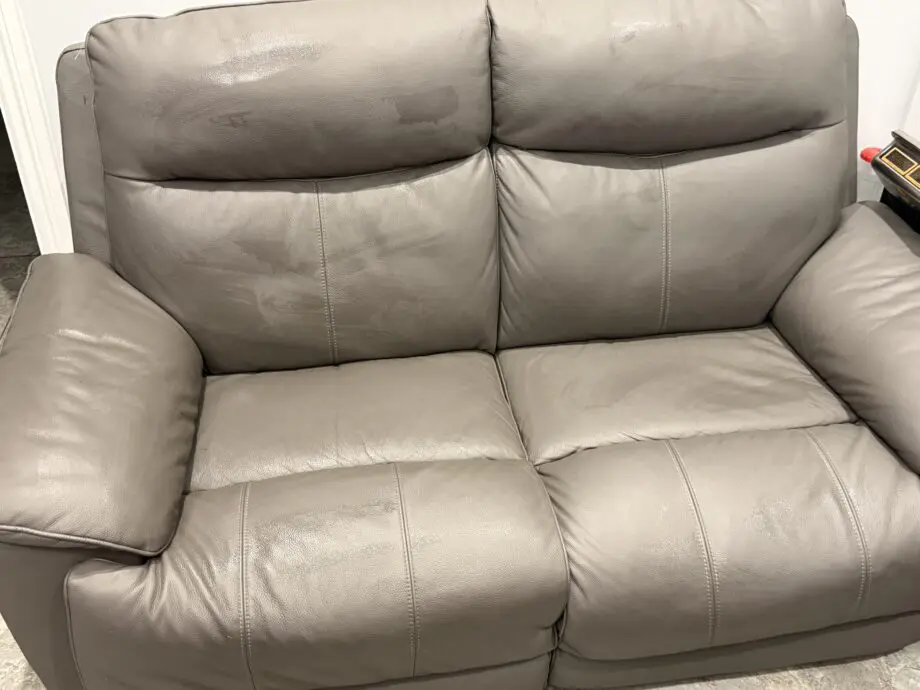 Grey Electric Recliner Sofa