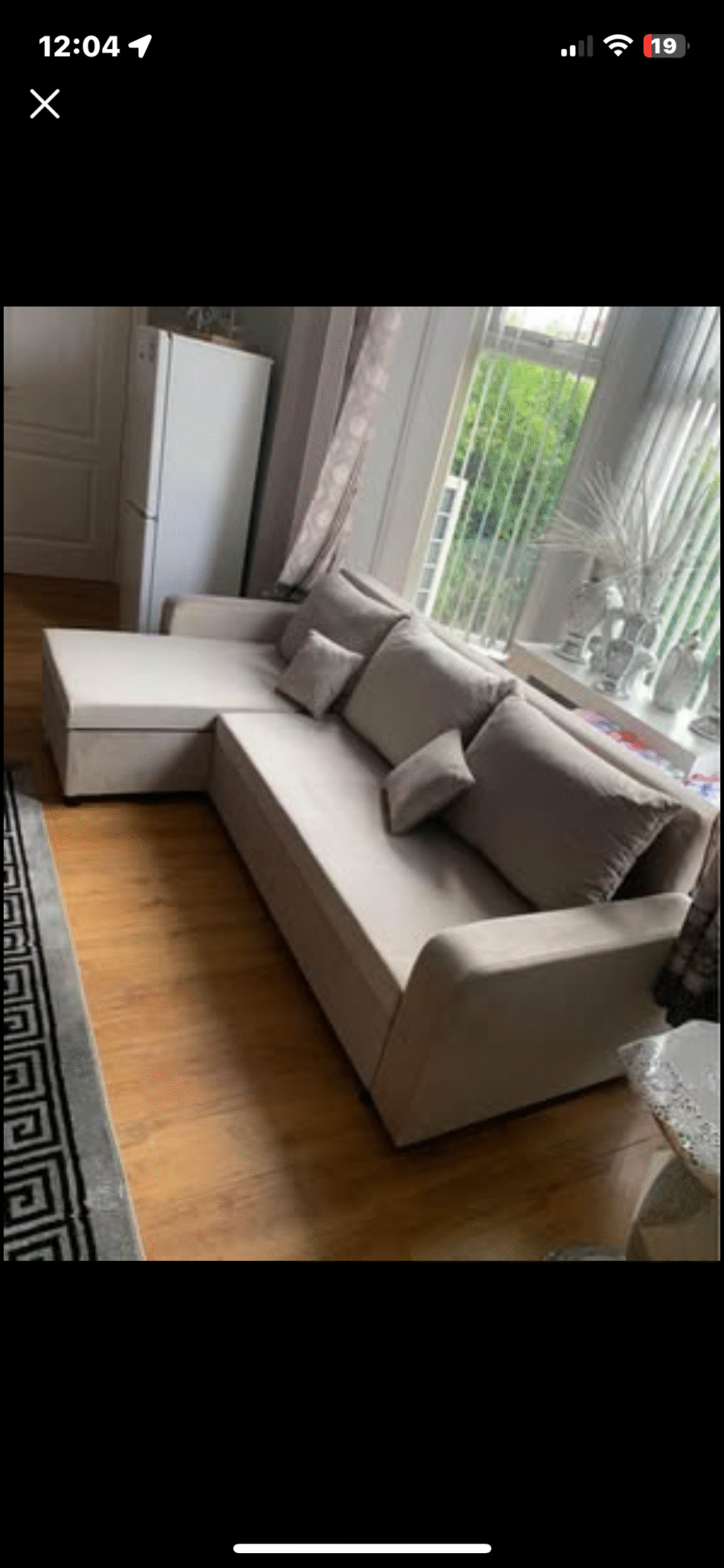 L shaped sofa bed