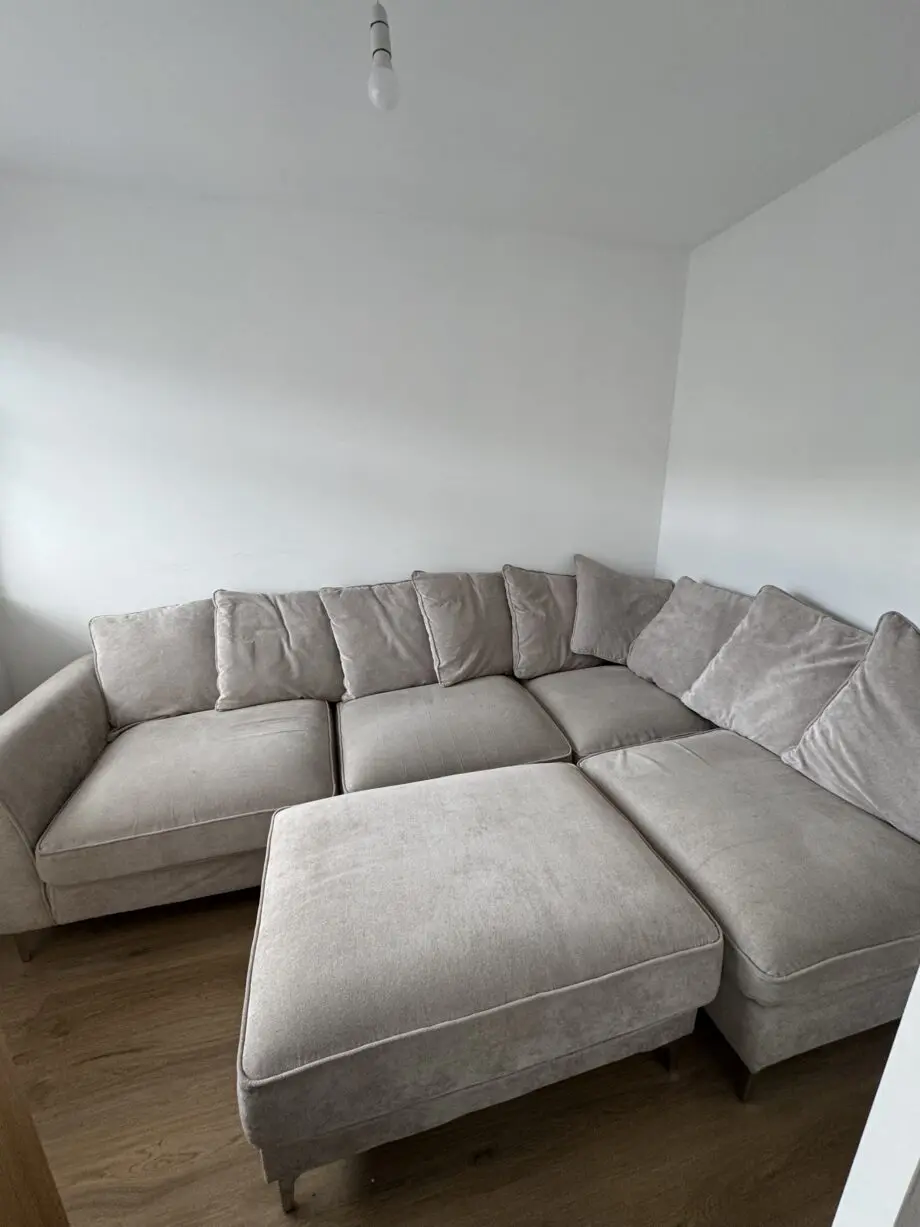 Legend Pillow Back Fabric Corner Sofa