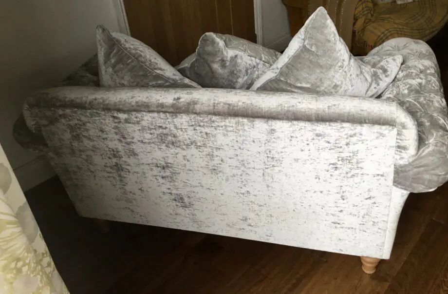 Barker & Stonehouse 4 seater & 2 seater stylish soft grey sofas