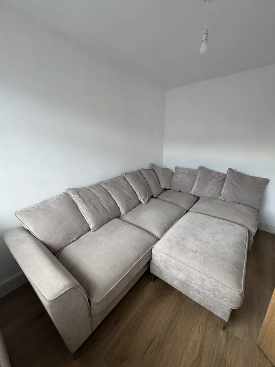 Legend Pillow Back Fabric Corner Sofa