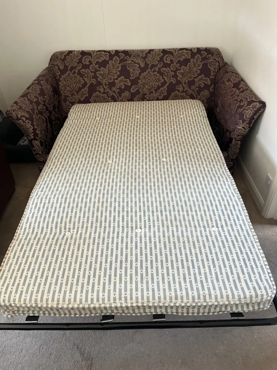 2 seater sprung sofa bed