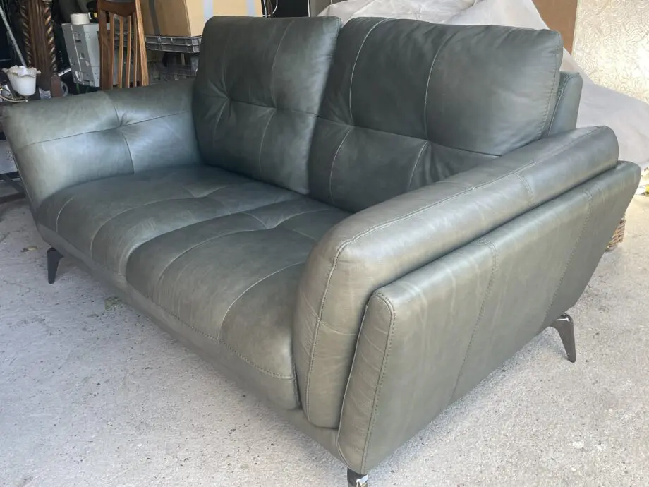 DFS Harlan 2 Seater Sofa Forest Green