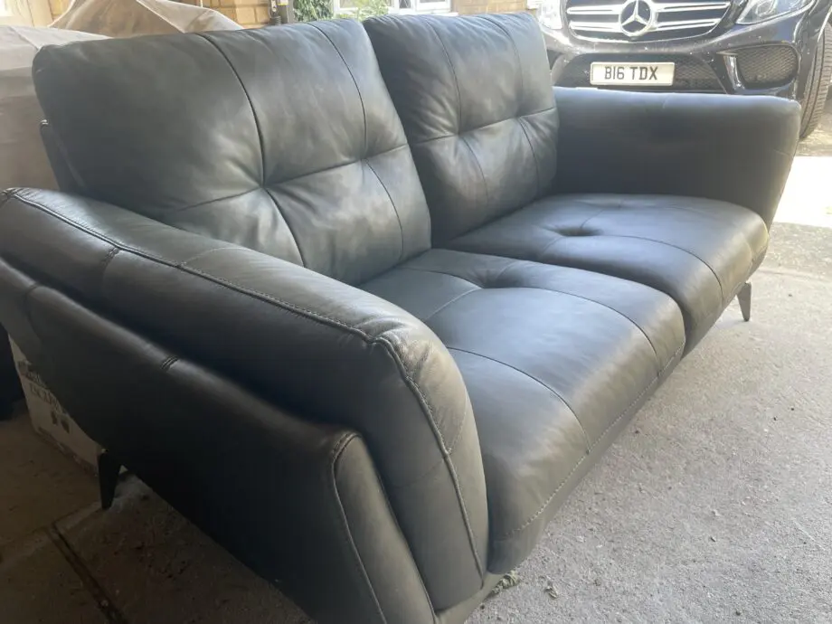 DFS Harlan 2 Seater Sofa Forest Green