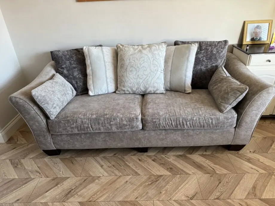 Dfs 4 seater sofa and snuggle chair -Laurie range