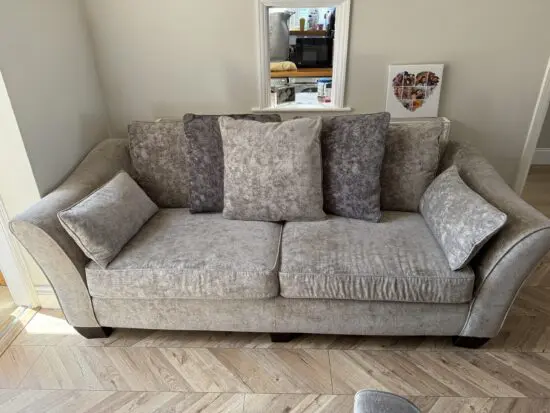 Dfs 4 seater sofa and snuggle chair -Laurie range