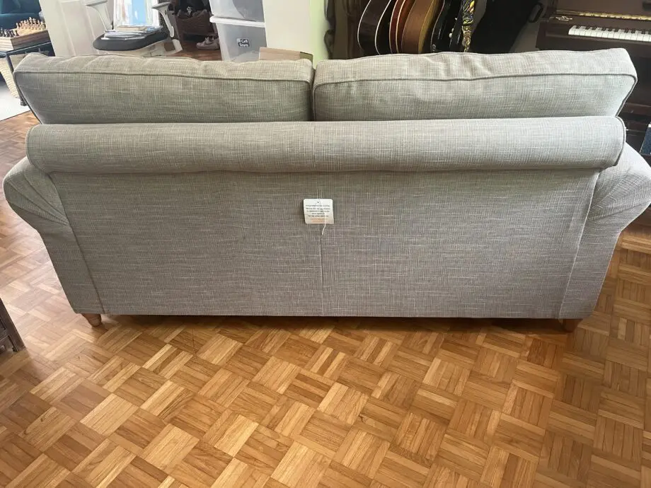 Willow & Hall, Buttermere 3-seater sofabed, Grey linen