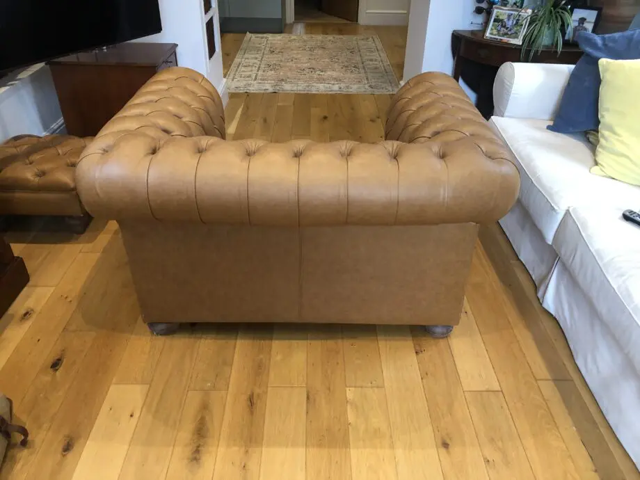 Old Boot Alfie Chesterfield Armchair