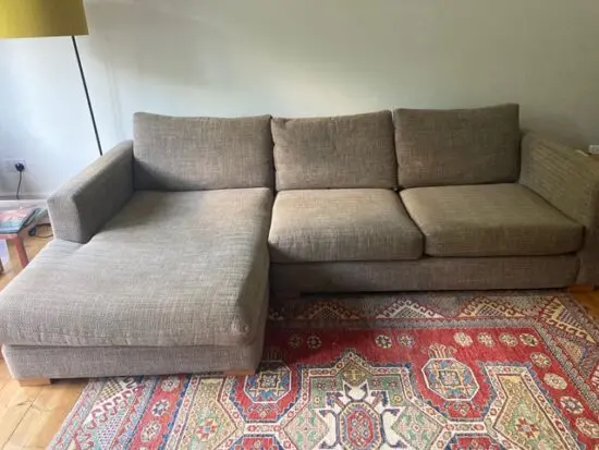 Large corner/chaise sofa