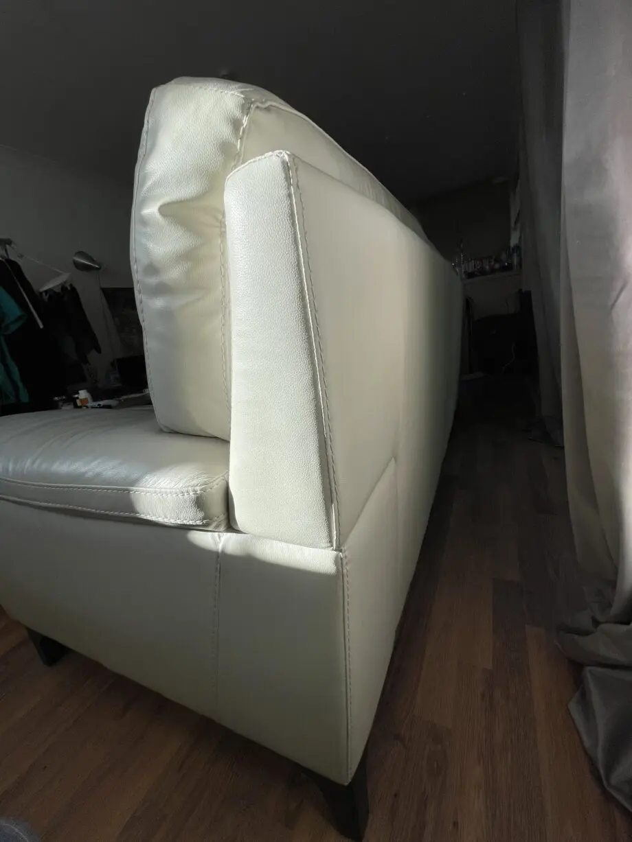 DFS beige corner sofa