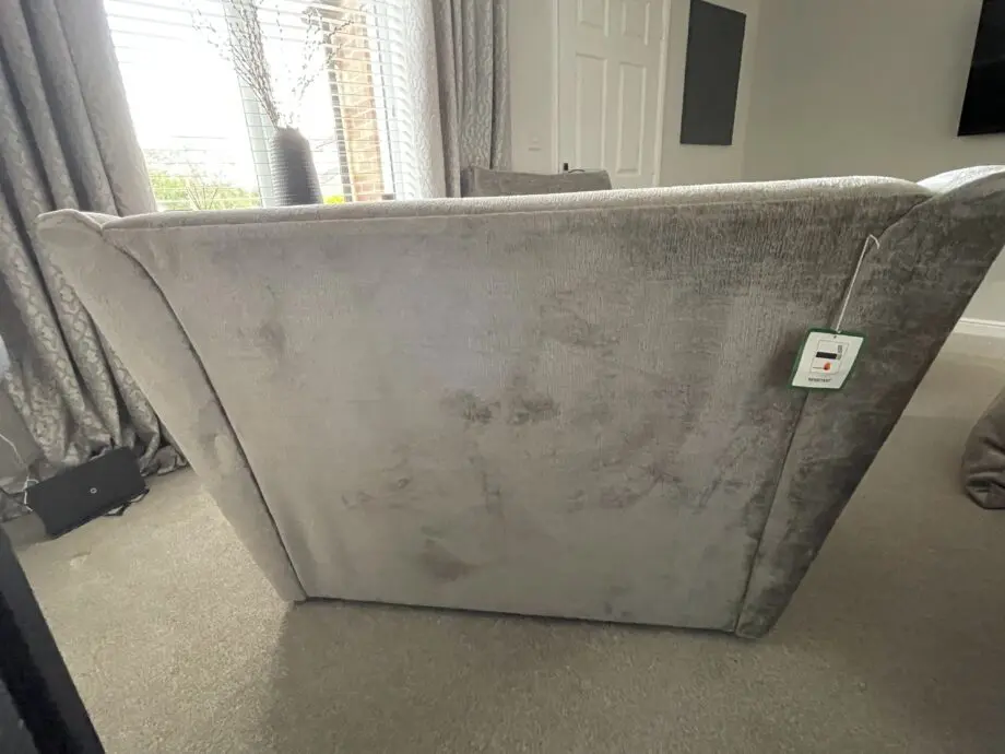 Sofology ‘Renata’ 3 Seater Sofa & Loveseat - Grey Chenille
