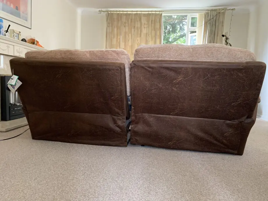 Kevin France+ivory+living room+sofa 2 seater
