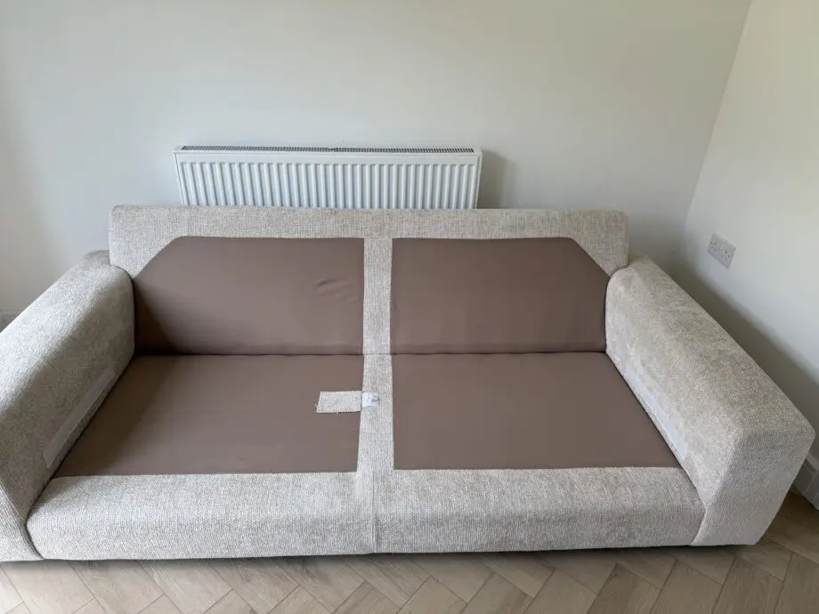 Oak Furniture Land, Natural, Shelby, 3 seater