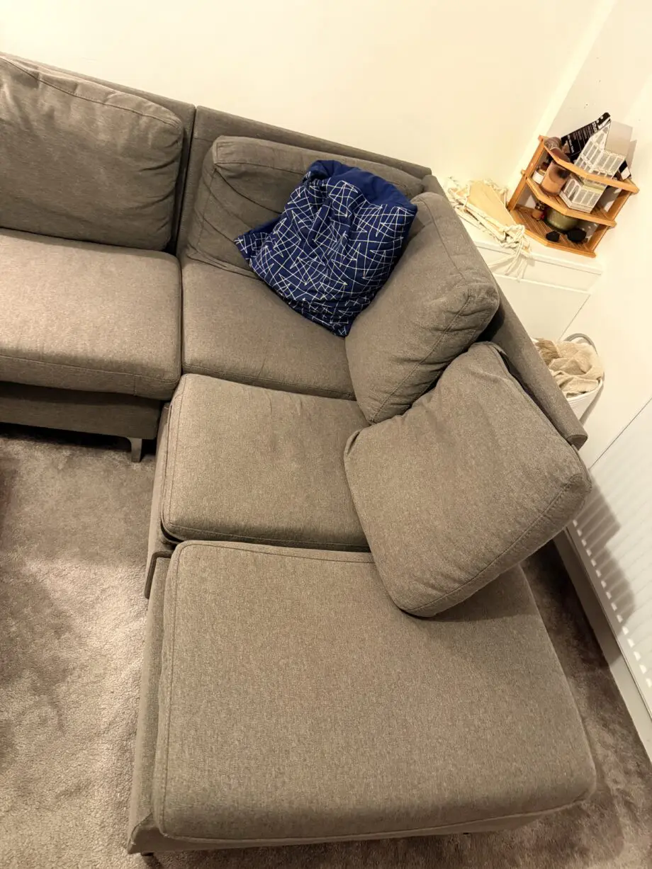 Right corner sofa