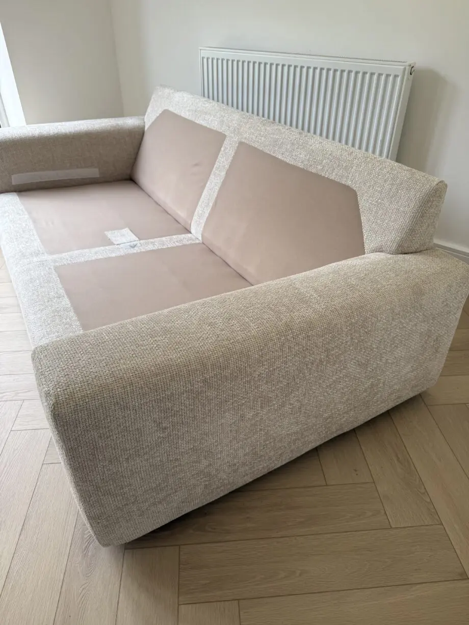 Oak Furniture Land, Natural, Shelby, 3 seater