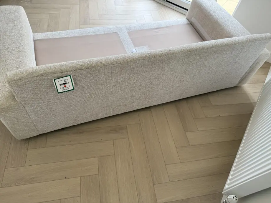 Oak Furniture Land, Natural, Shelby, 3 seater