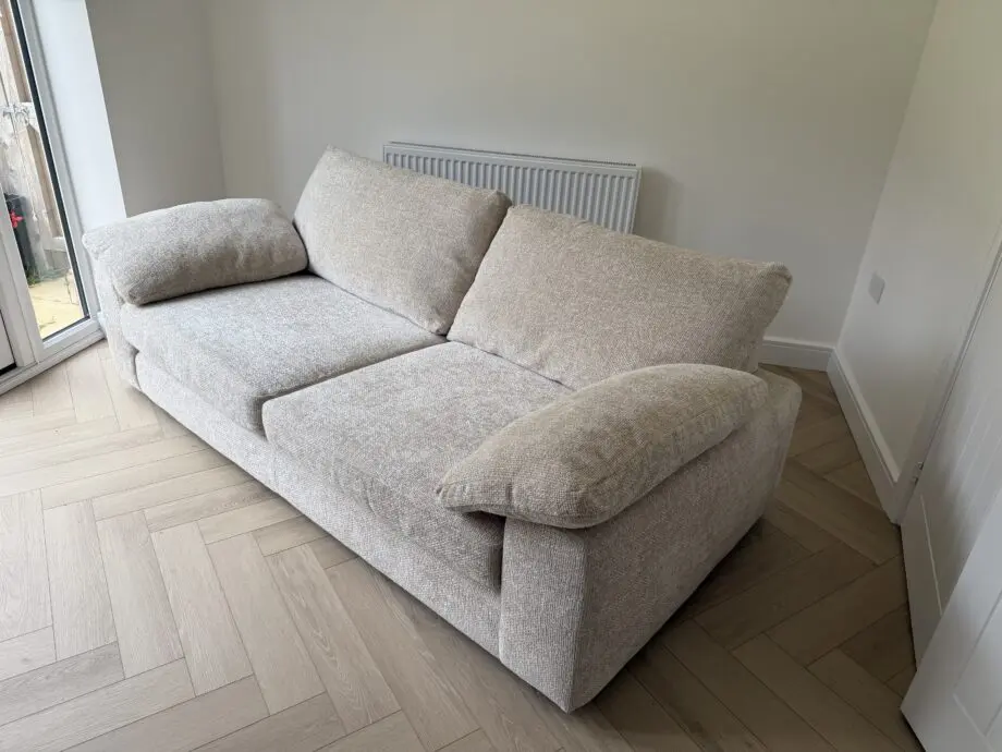 Oak Furniture Land, Natural, Shelby, 3 seater