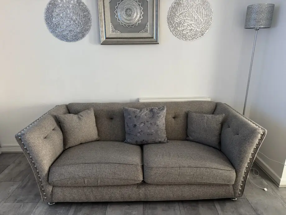 3+2 grey sofa