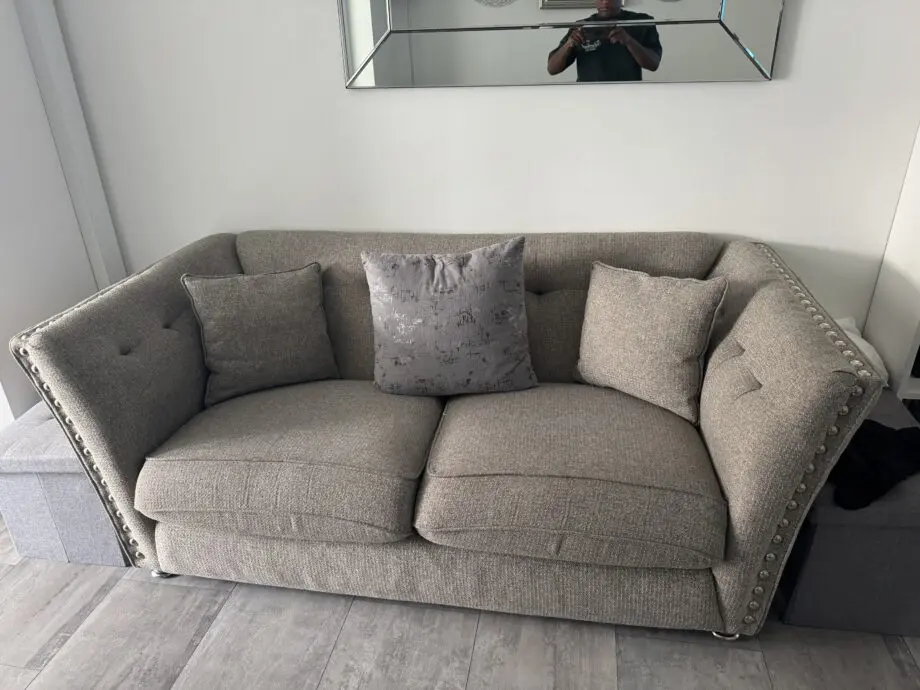 3+2 grey sofa