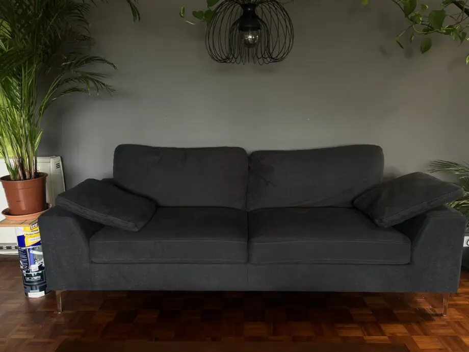 3 Seater Grey Sofa