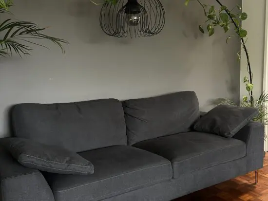3 Seater Grey Sofa
