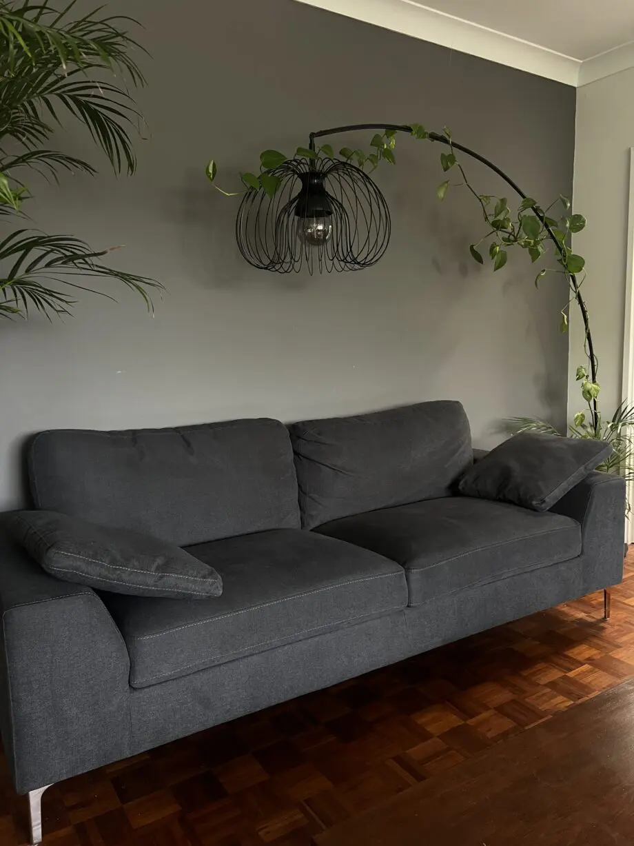 3 Seater Grey Sofa