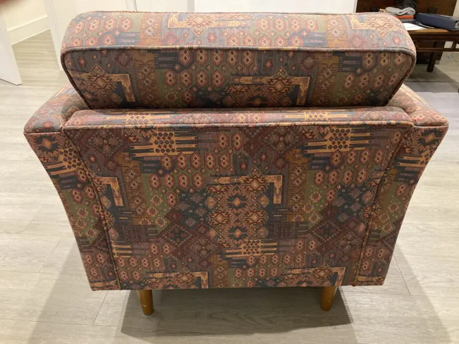 Bespoke Indonesian 2xArmchairs + Footstool