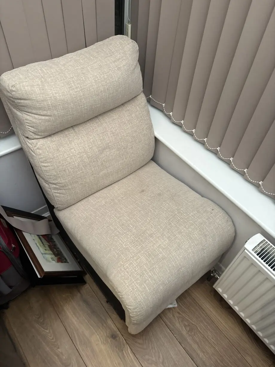 Lazy boy cream 7 seater sofa