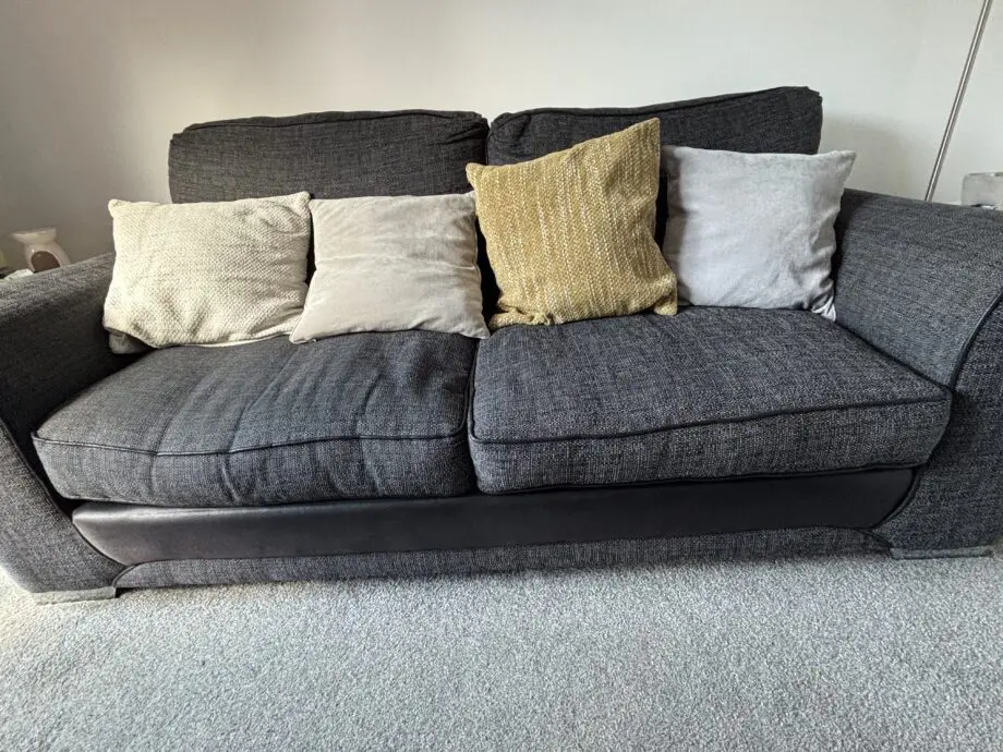 Scs monty 3 seater sofa grey