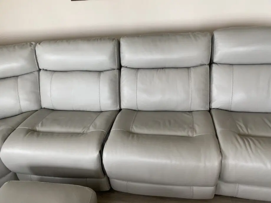 Brand New DFS Leather Corner reclining Sofa