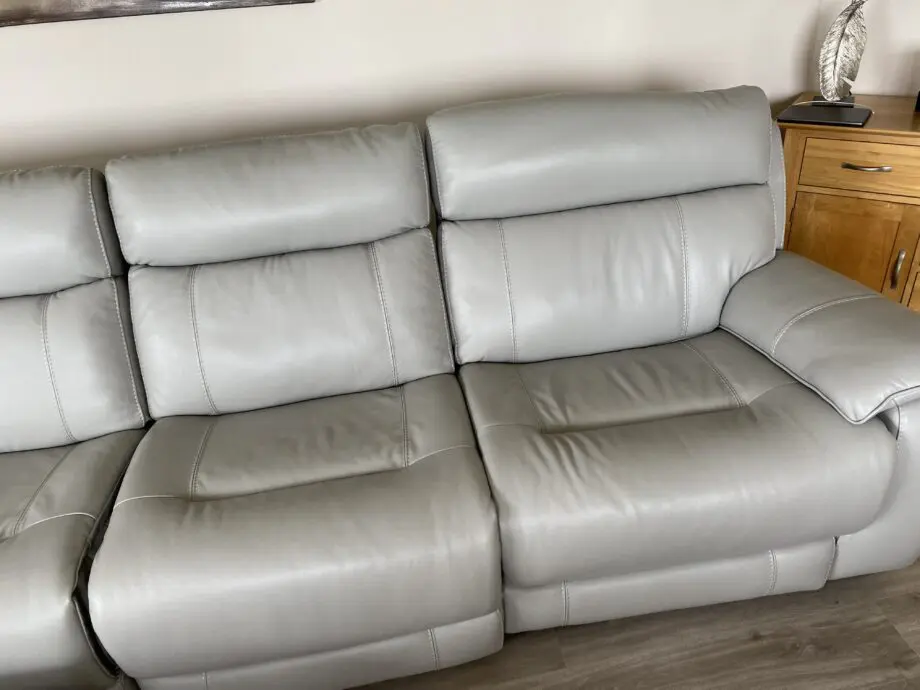 Brand New DFS Leather Corner reclining Sofa