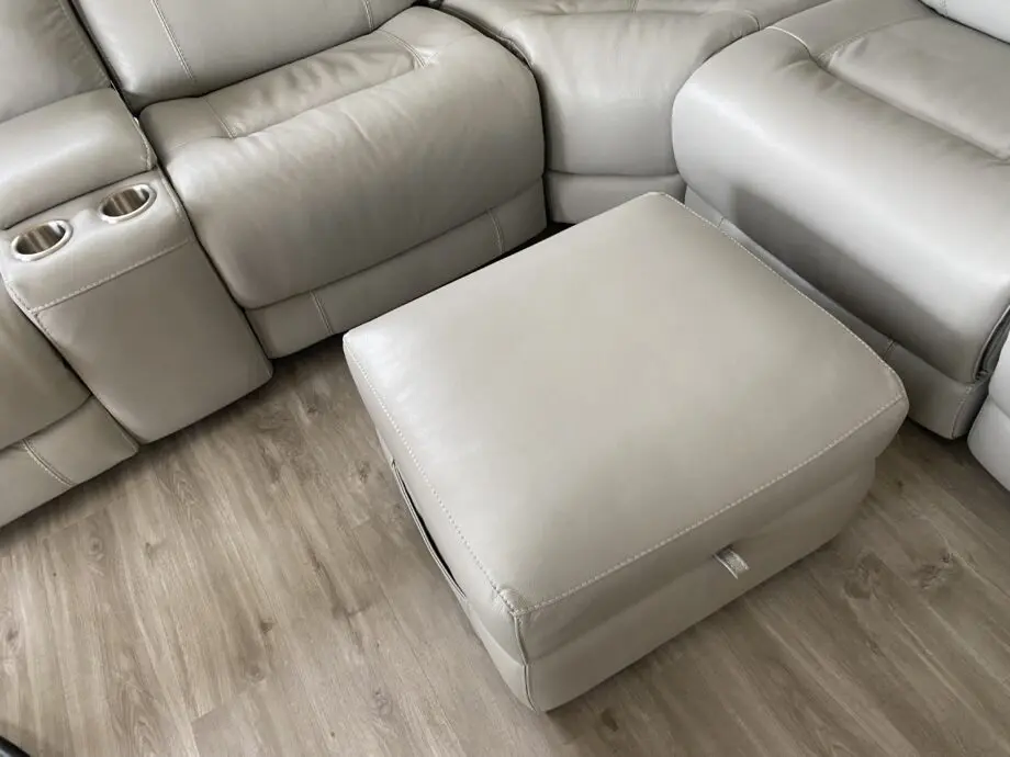 Brand New DFS Leather Corner reclining Sofa