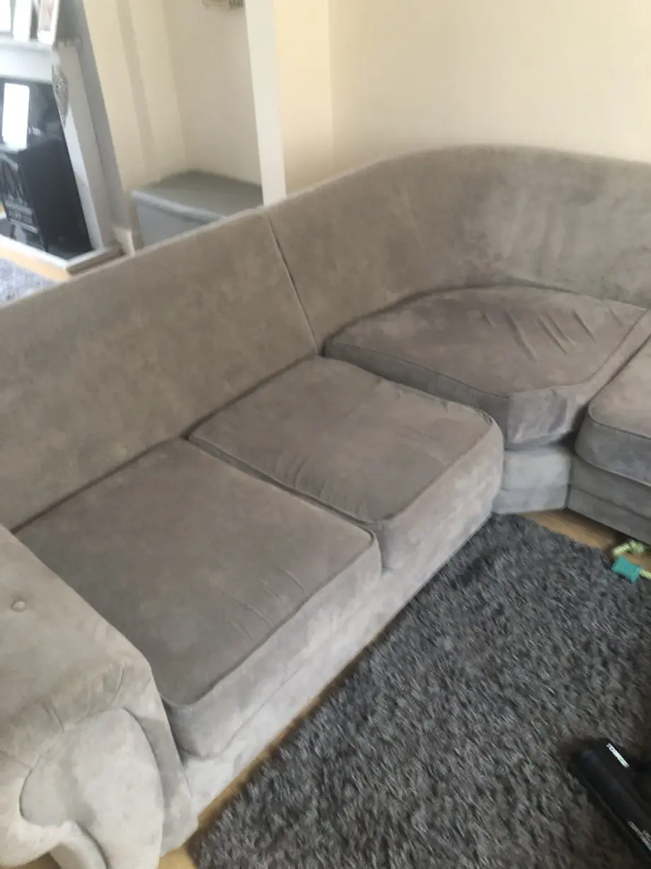 Verona grey 5 seater sofa