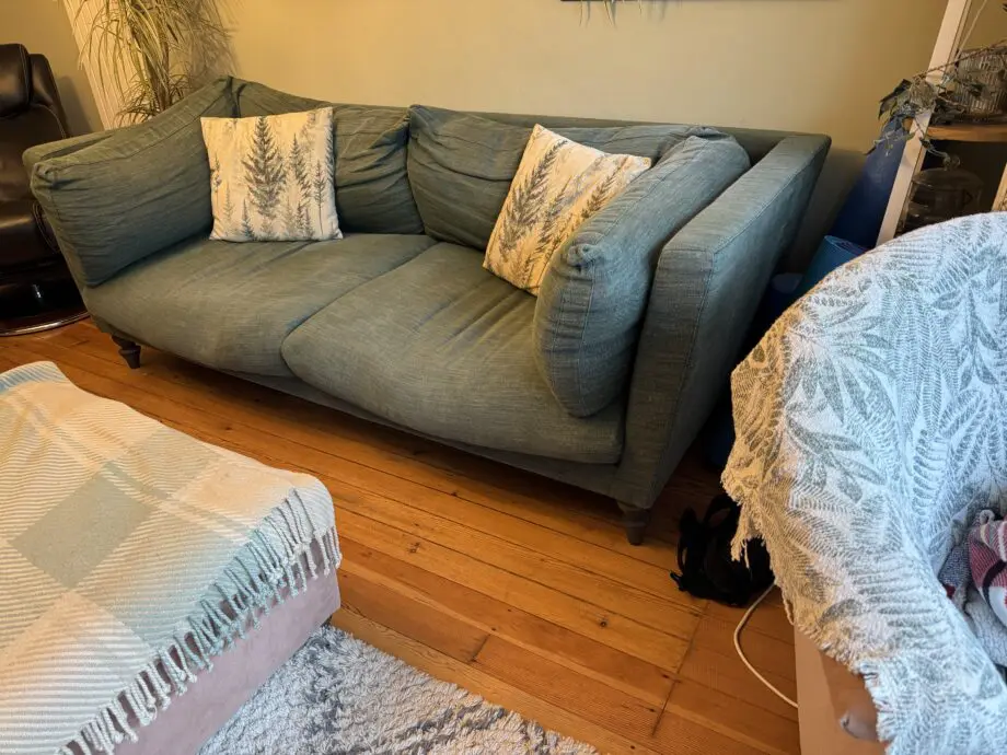 Love Your Home Handmade Vintage Linin Sofa