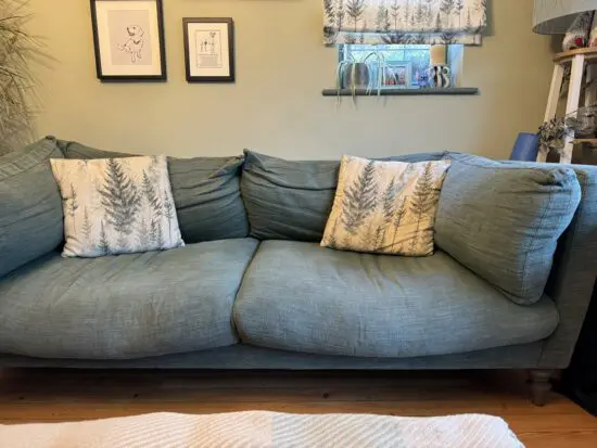 Love Your Home Handmade Vintage Linin Sofa