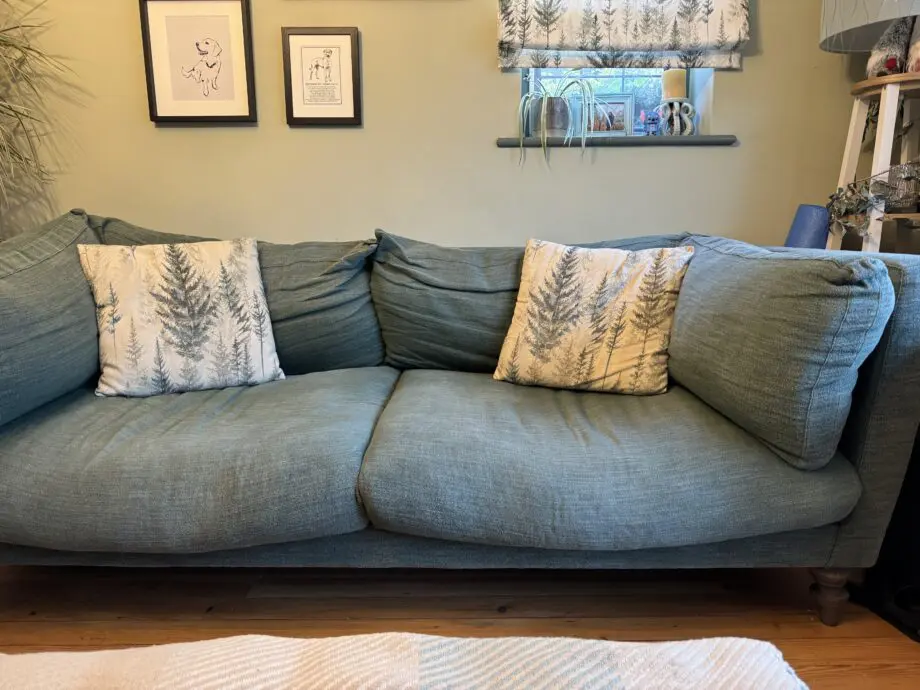 Love Your Home Handmade Vintage Linin Sofa