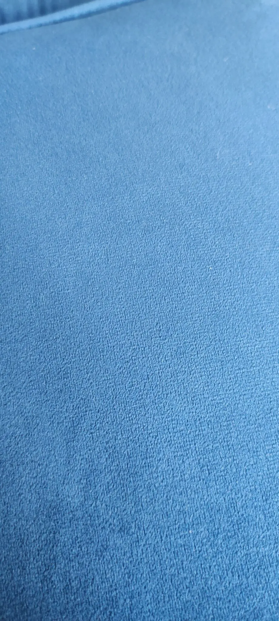 3 seater Chesterfield sofa, blue velvet