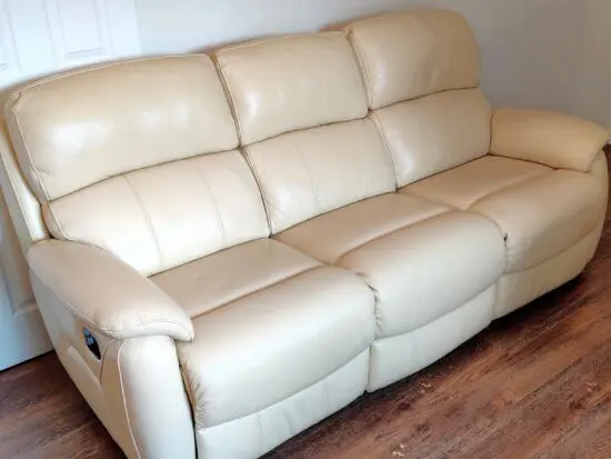 DFS 3 seater reclining sofa