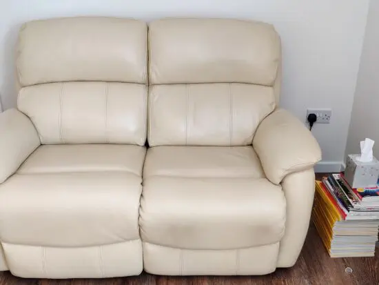 DFS 2 seater reclining sofa