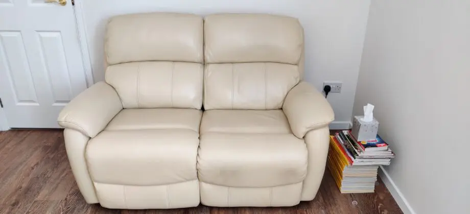 DFS 2 seater reclining sofa