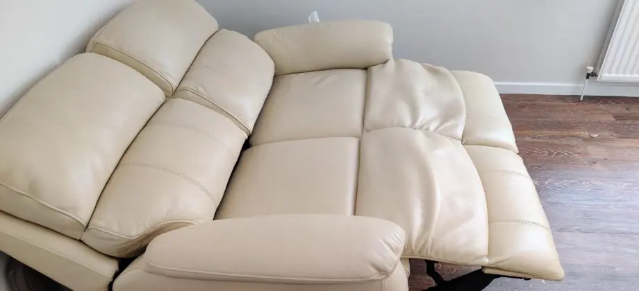DFS 2 seater reclining sofa