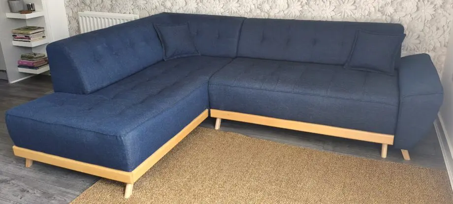 Modern left hand corner sofa