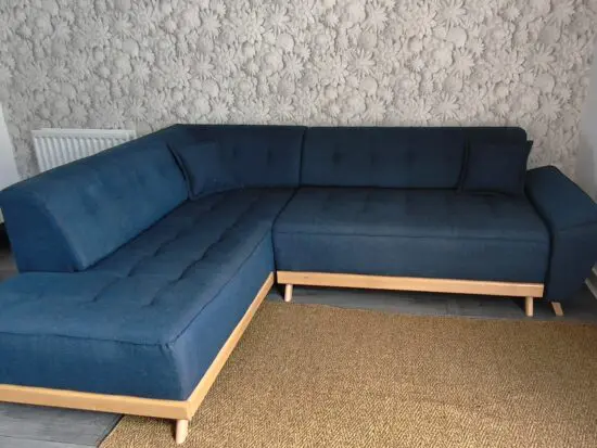 Modern left hand corner sofa