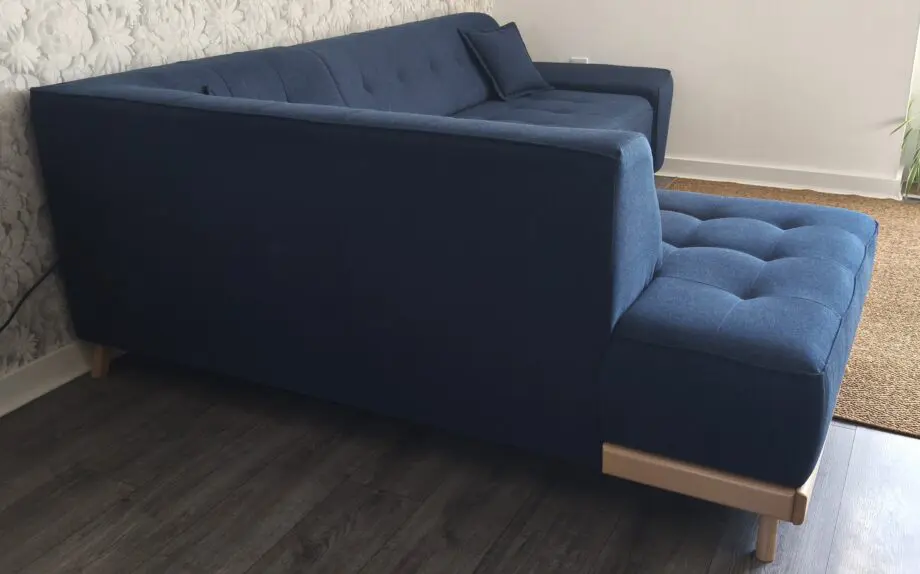Modern left hand corner sofa