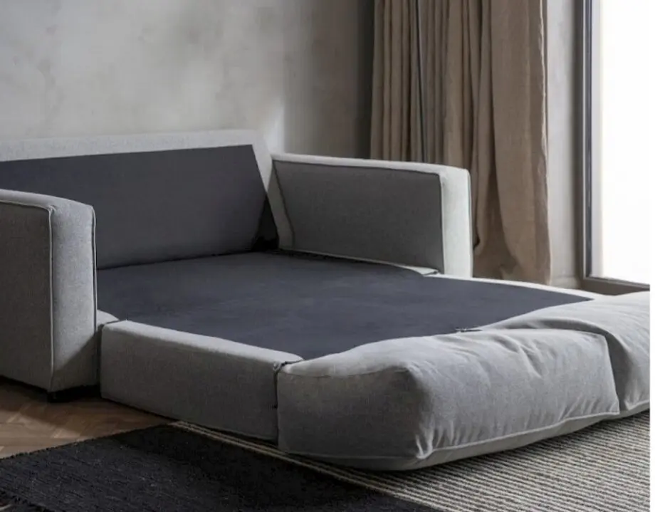 Brand New Grey 3 Seater Sofa Bed - Eastwood