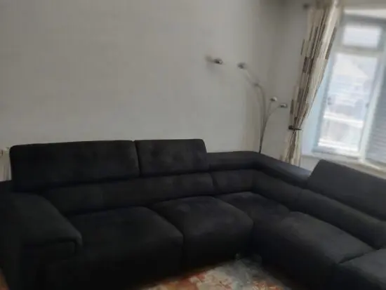 Wayfair black corner sofa